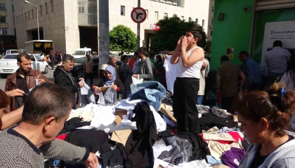 Mersinde bayram alışverişi yoğunluğu