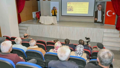 Mersinde çiftçiler eğitimle bilinçleniyor