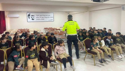 Mersinde çocuklara yönelik Trafik Güvenliği eğitimleri