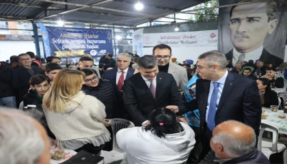 Mersinde gönül sofrası kuruldu