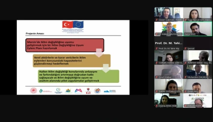 Mersinde İklim Eylem Planı hazırlanıyor