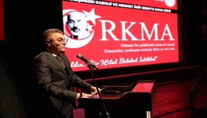 Mersinde İstiklal Marşının kabulünün 104. yılı kutlandı