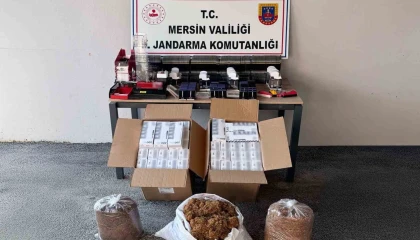 Mersinde kaçak makaron operasyonu: 1 şüpheli gözaltına alındı