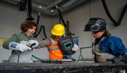 Mersinde kadın ustalar yetişiyor