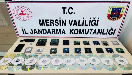 Mersinde müstehcenlik operasyonu: Şüpheli 19 hard diskle yakalanıp tutuklandı