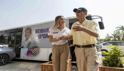 Mersinde yaş almışlara özel destek hizmetleri sunuluyor