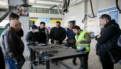 Mersinli gençler kariyer kapısını MERCEK ile aralıyor