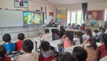 Öğrencilere ormanın önemi anlatıldı