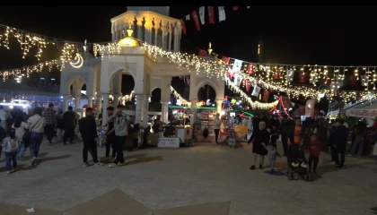 Osmaniye Ramazan Çarşısında maneviyat ve eğlence bir arada