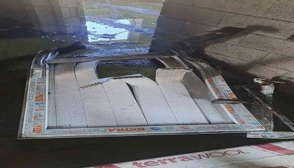 Osmaniyede işçilerin kaldığı evde yangın çıktı