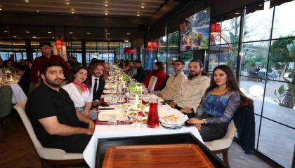 Rektör Türkoğan, öğrenci topluluk başkanlarıyla iftarda buluştu