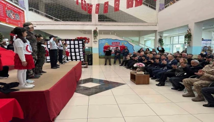 Şehit Ayhan Kıymacı isminin verildiği okulda anıldı