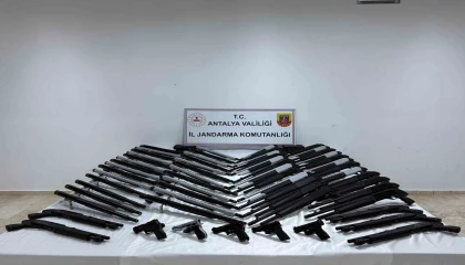 Serikte ruhsatsız silah operasyonu