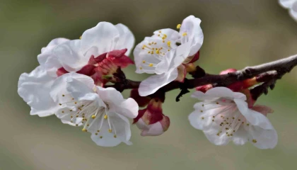 Sıcaklık arttı, kayısı bahçeleri beyaz gelinliğini erken giydi