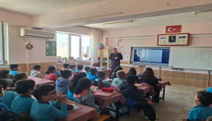 Silifkede öğrencilere orman bilinci eğitimi verildi