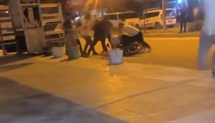 Sokak ortasındaki dayağa 2 tutuklama