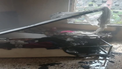 Tarsusta ev yangını