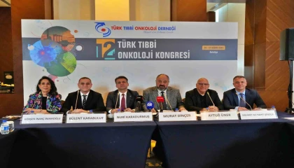 12. Türk Tıbbi Onkoloji Kongresi Antalyada düzenlendi