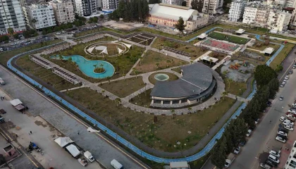 40 bin metrekarelik Millet Bahçesini vatandaşlar kullanmaya başladı