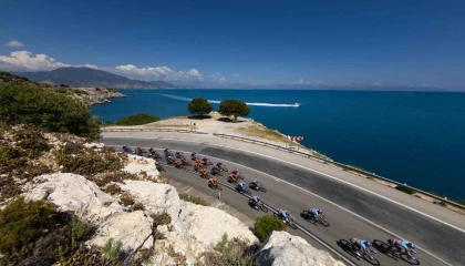 60. Cumhurbaşkanlığı Türkiye Bisiklet Turunda Kemer - Kalkan etabını Tibor Del Grosso kazandı