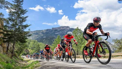 7. Tour of Mersin Uluslararası Bisiklet Turunda 2. etap tamamlandı