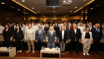 Akdeniz Üniversitesinde Gastronomi öğrencilerine ceket ve bıçak töreni