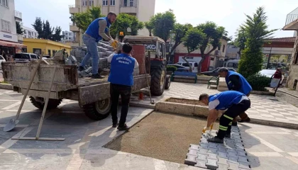 Akdenizde yenileme ve bakım çalışmaları sürüyor