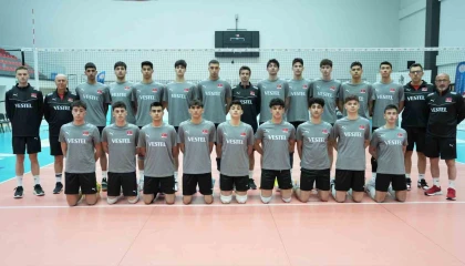 Alanya, U19 Erkek Milli Voleybol Takımını ağırlıyor
