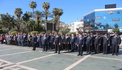 Alanyada Polis Teşkilatının 180inci kuruluş yıl dönümü kutlandı