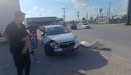 Antalyada göz göre göre kaza: 2 yaralı