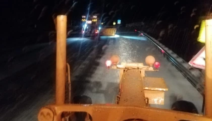 Antalyada nisan ortasında kar yağışları devam ediyor