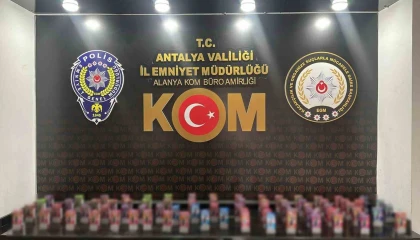 Antalyada son 1 haftadaki kaçakçılık operasyonlarında 17 şüpheliye işlem