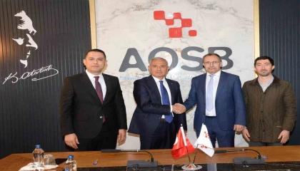 AOSBden çevre dostu yatırım: Çamur kurutma tesisi protokolü imzalandı