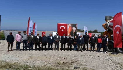 Arsuzda yıkılan ahırların temeli atıldı