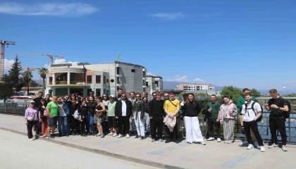 Avrupanın dört bir yanından gelen gençler Türk misafirperverliğine hayran kaldı