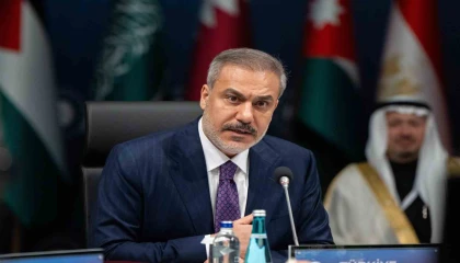 Bakan Fidan İki Devletli Çözüm ve Ortadoğuda Kalıcı Barış Antalya Bakanlar Toplantısına katıldı