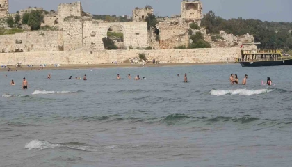 Bayram tatili 9 gün olunca deniz keyfi erken başladı