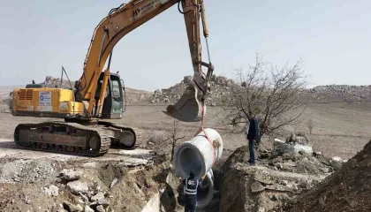 Büyükşehirden Korkuteli grup yollarında çalışma