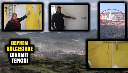 Dinamitle gerçekleştirilen patlamalarda afetzede vatandaşlar tedirginlik yaşıyor