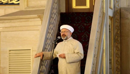 Diyanet İşleri Başkanı Erbaştan yağmur duası