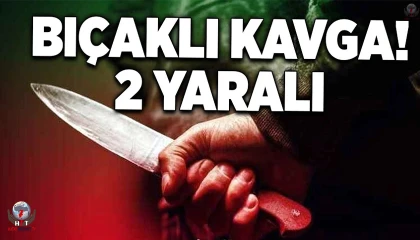 Dörtyolda bıçaklı kavga: 2 yaralı