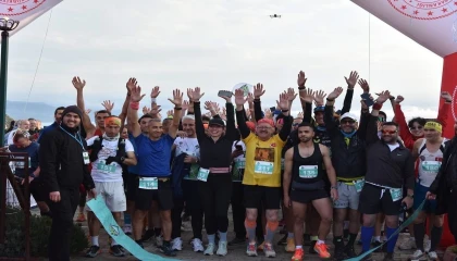 Eğirdir Ultra Traile katılan 350 sporcu unutulmaz anlar yaşadı