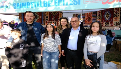 El emeğiyle ilmik ilmik işlenen Saimbeyli kilimi tanıtılıyor