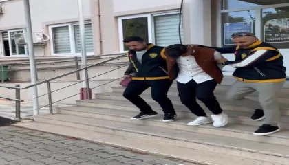 Elektrikli bisiklet ve cep telefonu gasbeden 2 zanlı tutuklandı