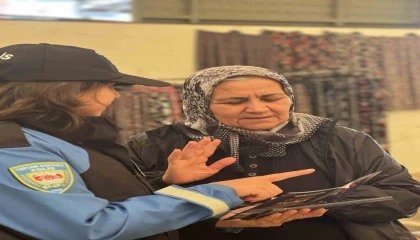 Gazipaşada KADES uygulaması vatandaşlara tanıtıldı