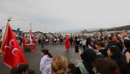 Hatayda mehteran takımı bayramı renklendirdi