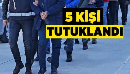 Hatayda uyuşturucu ticareti yapan 5 kişi tutuklandı
