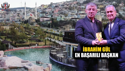 İBRAHİM GÜL EN BAŞARILI BAŞKAN ÖDÜLÜ ALDI