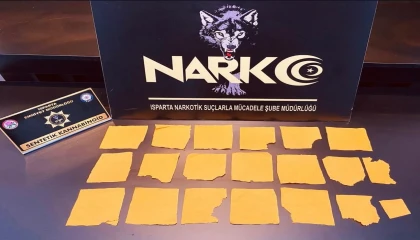 Ispartada uyuşturucu operasyonu: 2 tutuklama