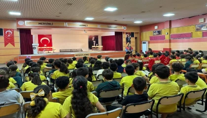 Jandarmadan öğrencilere siber farkındalık eğitimi